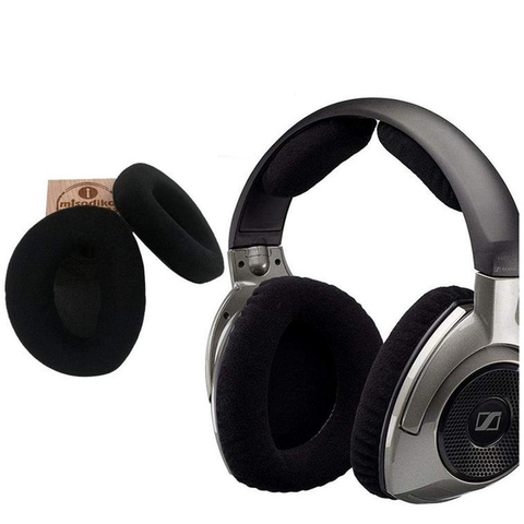 Oreillettes de remplacement de haute qualité pour Sennheiser RS160 RS170 RS175 RS180 RS185 RS195 casque oreillette oreillette Ew # ► Photo 1/6