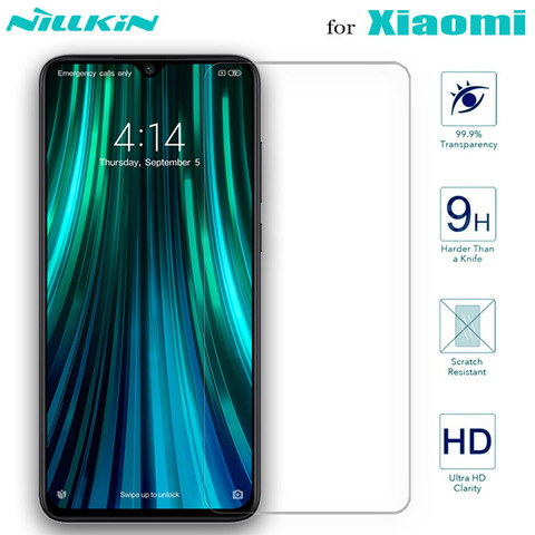 Nillkin protecteur d'écran en verre pour Xiaomi POCO X3 NFC Mi 10T 10 Lite 5G 9 9T Pro 8 A3 verre trempé Redmi Note 9s 9 8T 8 7 Max ► Photo 1/6