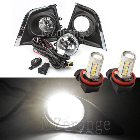 LED antibrouillard pour Toyota Corolla 2014 2015 2016 1 paire avant pare-chocs antibrouillard phares LED DRL antibrouillard antibrouillard ► Photo 1/6