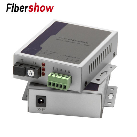 Modem à Fiber optique, 1 paire, convertisseur de fibre RS485 à ethernet, SC, 20km ► Photo 1/6