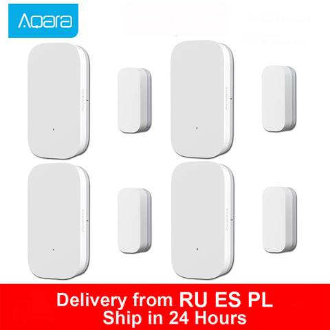 Xiaomi Aqara – capteur d'ouverture de porte/fenêtre intelligent, Zigbee, connexion sans fil, alarme, fonctionne avec Mijia Gateway Mi Home HomeKit ► Photo 1/6