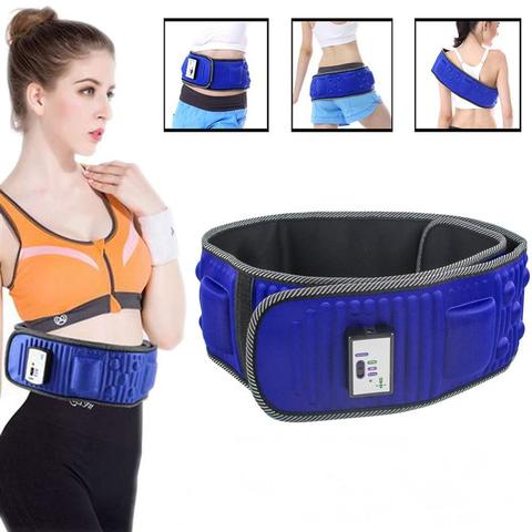 Ceinture amincissante vibrante électrique, masseur de Fitness, appareil amincissant pour perdre du poids, brûler les graisses, entraînement des muscles abdominaux et de la taille ► Photo 1/6