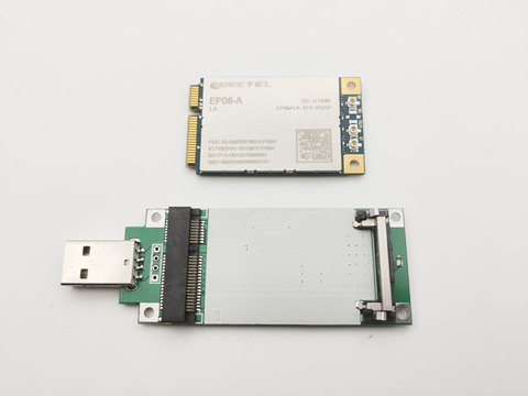 Adaptateur usb pice, Mini Pcie, EP06-A EP06-E, EC25-E, EC25-AF, EG25-G, EC25-EU, EC25-A, EC25-A, Module avancé Cat6 LTE, plus rapide ► Photo 1/6