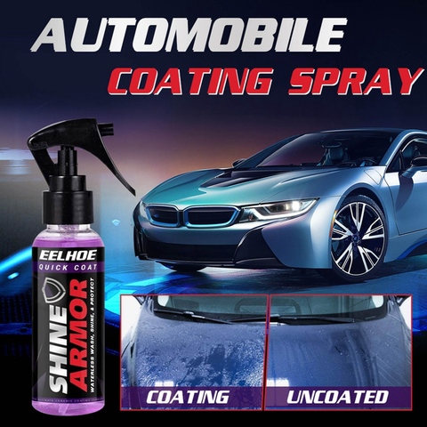 120ml voiture Nano céramique revêtement polissage pulvérisation cire pour brillance armure céramique lavage de voiture fortifier rapide manteau vernis et scellant Spray ► Photo 1/6