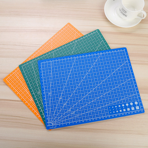 Remplacement tapis de découpe en PVC A3 A4 A5 planche à découper simple face pour bricolage gravure cuir couture Kits d'outils d'art S/M/L ► Photo 1/6