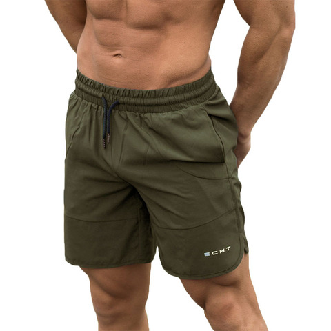 GYMOHYEAH – Short de Fitness pour hommes, respirant, à séchage rapide, pour gym, jogging décontracté, vente en gros, nouvelle collection été 2022, M-2xl ► Photo 1/6