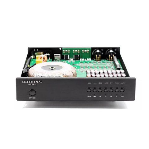 Denafrips ARES II 32bit/R-013 kHz 24bit R2R + 6bit DSD, résistance équilibrée DAC, Support DSD1024 SPDIF, système de réception, 1536 ► Photo 1/3