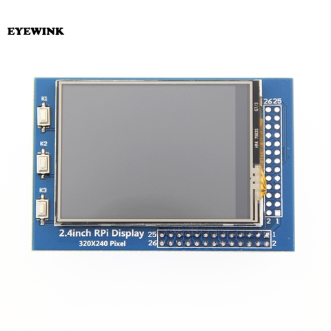 Écran tactile TFT LCD, 2.4 / 2.8 /3.2 pouces, 320x240, Module d'affichage pour Raspberry Pi, entrée GPIO ► Photo 1/5