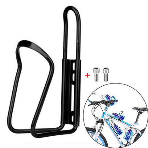 GoByGo 1 pièces en alliage d'aluminium vélo vélo boisson vélo bouteille d'eau support de support étagères pour montagne vélo pliant Cage 5 couleurs ► Photo 1/6