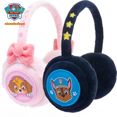 Oreillettes Paw Patrol pour fille et garçon, Skye Marshall Chase, couvre-oreilles réglables, préchauffe-oreilles doux, cadeau de noël, 1 pièce ► Photo 1/6