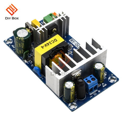 Module d'alimentation de commutation AC 110v 220v à DC 24V 6a à 8a AC-DC, panneau d'alimentation de commutation 6a à 8a 50HZ/60HZ 100W ► Photo 1/6