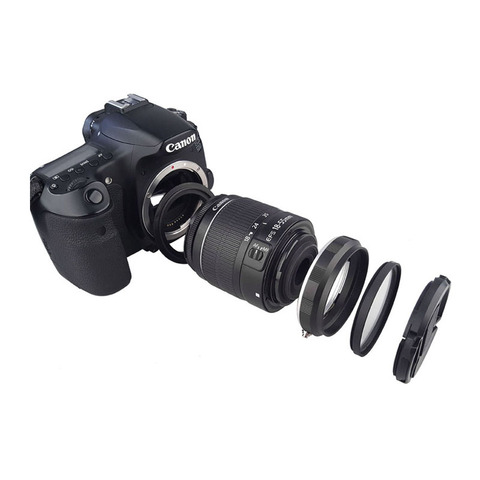 Ensemble d'adaptateurs de caméra Macro, pour Canon EOS 70D 80D 700D 750D 800D 1200D 100D 200D 5D2 5DIII 5DIV 6D Mark II 77D 7D DSLR ► Photo 1/6