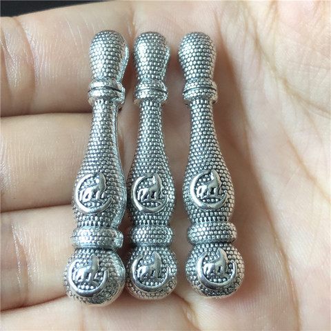 Connecteurs misbaha, pendentifs, accessoires pour la fabrication de bijoux, à faire soi-même, avec Allah islamique, vente en gros, 5 pièces ► Photo 1/3