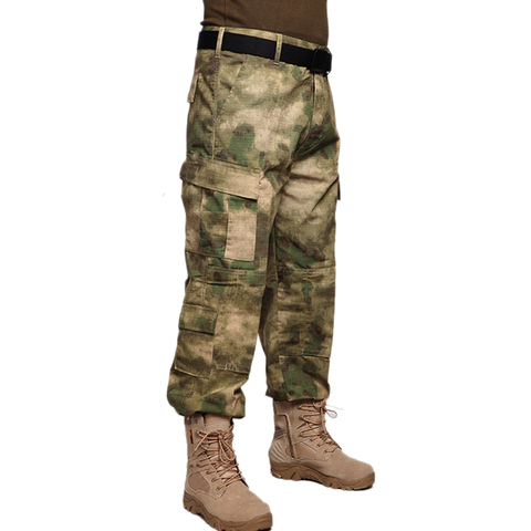 Pantalon de Camping pour homme, uniforme militaire de randonnée pour l'automne et l'hiver, pantalon de Camouflage d'extérieur, vêtements FG ► Photo 1/1