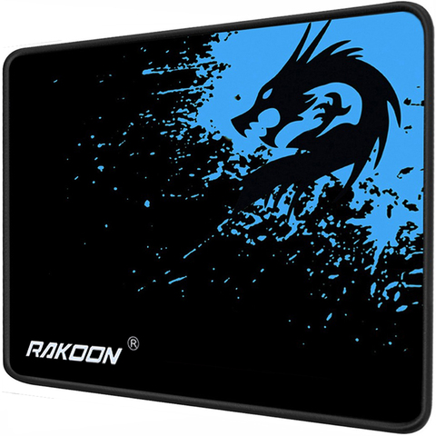 RAKOON – tapis de souris de jeu en caoutchouc naturel, antidérapant, étanche, bord de verrouillage, pour Gamer ou usage quotidien ► Photo 1/6