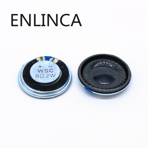 2 pièces Mini haut-parleur Ultra-fin Original 8 ohms 2 watts 2 W 8R diamètre du haut-parleur 28MM 2.8CM épaisseur 5MM ► Photo 1/4