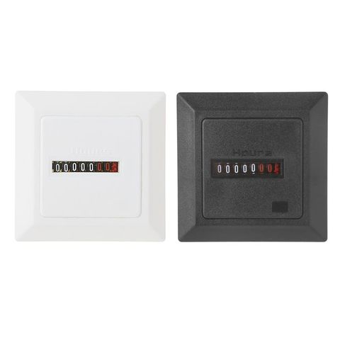 Minuterie compteur carré numérique 0-99999.99 heure mètre jauge 0.3W AC 220-240V 50Hz ► Photo 1/6