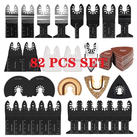 Universel Lame de Scie Multi-outils oscillante à Dégagement Rapide Dewalt pour Rénovateur Outil Électrique Professionnel De Coupe De Bois 10-120 Pièces/ensemble ► Photo 1/6