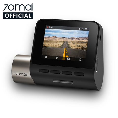 Version de mise à niveau 70mai Dash Cam Pro Plus 70mai Plus voiture DVR intégré GPS 1944P coordonnées de vitesse ADAS 24 heures de stationnement A500 ► Photo 1/6