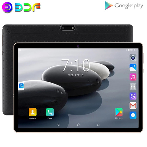 10.1 pouces tablette 3G/4g appel téléphonique 4GB/64GB Octa Core WiFi Bluetooth 4.0 double SIM caméra Google tablettes + clavier ► Photo 1/6