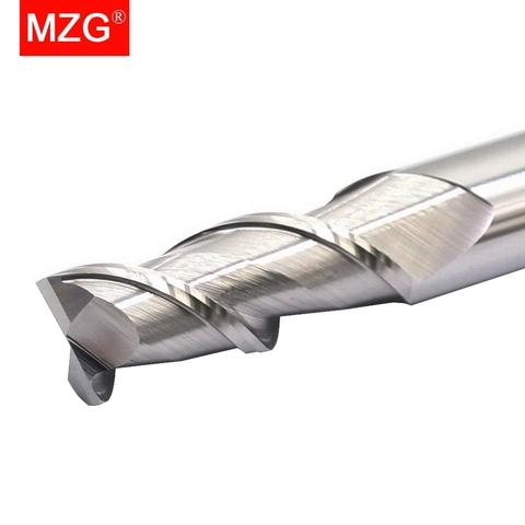 MZG – routeur CNC HRC55 à 2 cannelures, Aluminium, cuivre, traitement de l'acier au tungstène, fraise en bout ► Photo 1/6