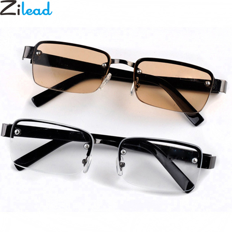 Zilead classique métal demi-cadre soleil lecture lunettes verre lentille lunettes de soleil Prebyopia lunettes pour hommes femmes lunettes lunettes ► Photo 1/5