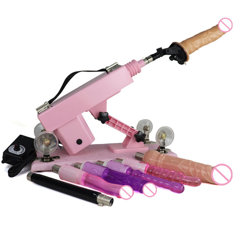 Masturbation féminine sexe mitrailleuse plus forte puissance automatique amour Machines vibrateur pour les femmes et les hommes produits sexuels ► Photo 1/6