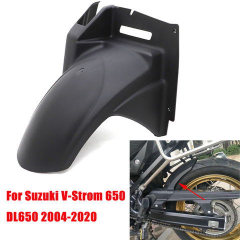 Pour Suzuki v-strom 650 DL650 2004 - 2022 garde-boue arrière garde-boue anti-poussière garde-boue DL 650 V-Strom650 VStrom 650 ► Photo 1/6