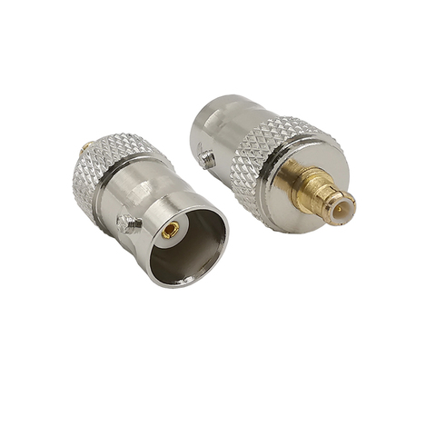 Connecteur adaptateur Coaxial MCX mâle vers Jack femelle BNC RF, 1 pièce, pour Oscilloscope DS0201 /DSO201/ DSO Quad /DS203 (OSC) ► Photo 1/5