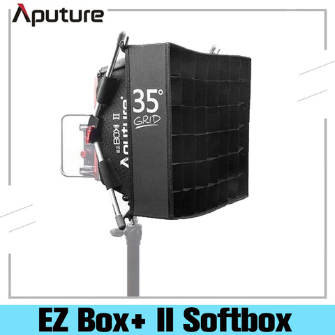 Aputure – boîte à lumière diffuseur EZ Box + II, Kit de grille en tissu pour 672 528 et Tri-8 lumières ► Photo 1/6