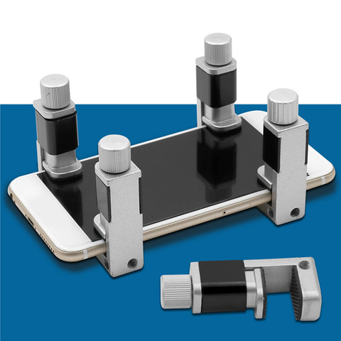 8 pièces/lot réglable pince de fixation en métal pince téléphone réparation outils LCD écran de fixation pince pince pour IPhone/IPad/tablette ► Photo 1/6