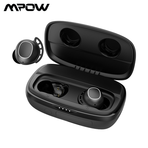 Mpow M30 Plus Bluetooth 5.0 écouteurs True Wireless écouteurs contrôle tactile IPX8 étanche casque avec 2600mAh étui de charge ► Photo 1/6