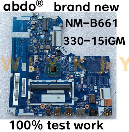 Carte mère pour ordinateur portable Lenovo ideaPad 330-15IGM, processeur N4000/N4100 testé, 100% fonctionnel ► Photo 1/4