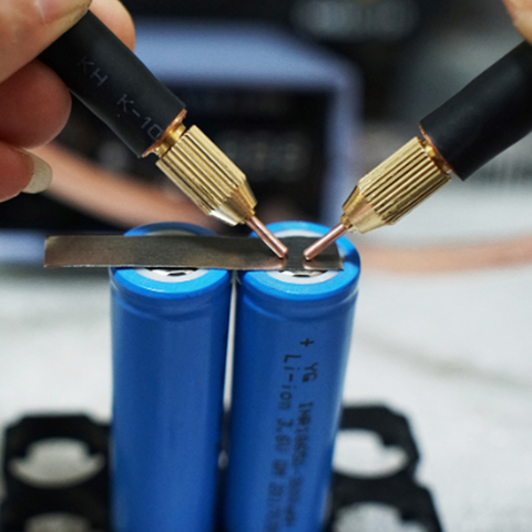 5000W batterie 220V Portable réglable Machine de soudage par points 0.2 MM Nickel bande outil de soudage Kit pour bricolage 18650 batterie ► Photo 1/6