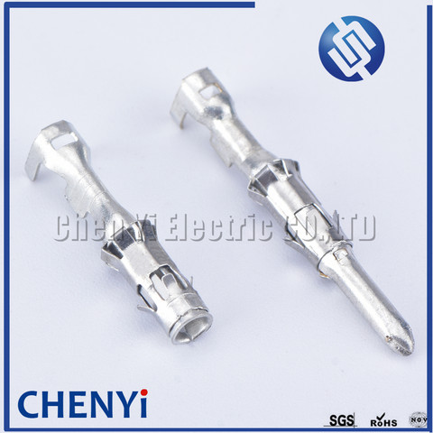 Connecteur électrique terminal à sertir, 2.5mm, 20 pièces, bornes de fil libre à sertir automatique, broches amples 962981-1 962971-1 ► Photo 1/6