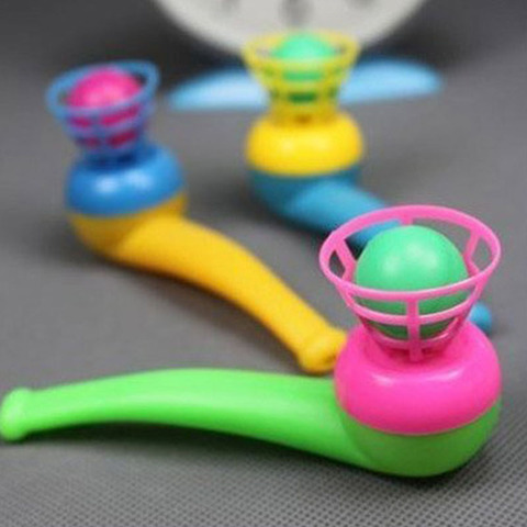 1pc plastique soufflant balle enfants jouets en plein air Sport jeux garçons équilibre éducatif apprentissage jouet drôle intérieur jeux enfants jouets ► Photo 1/6