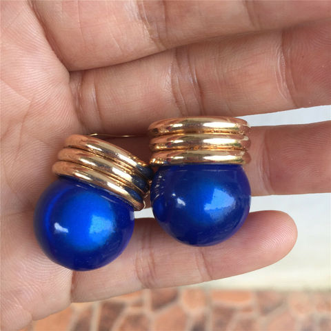 Boucles d'oreilles Hunter X Hunter KURORO RUSHIRUFURU, 1 paire, accessoires de Cosplay faits à la main ► Photo 1/5