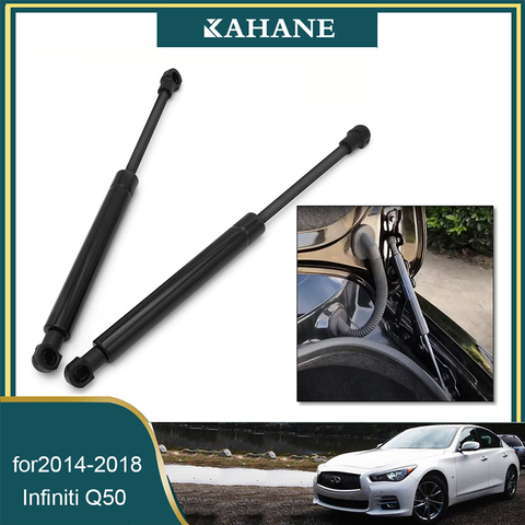 Entretoise de Support pour coffre arrière Infiniti Q50, 2 pièces, accessoires de voiture pour 2014 2015 2016 2017 2022 ► Photo 1/6