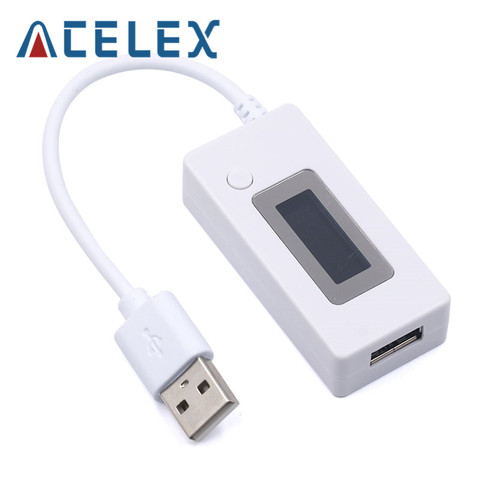 LCD USB détecteur voltmètre ampèremètre chargeur de puissance Mobile capacité testeur mètre tension courant charge moniteur 3V-7V DC 3-7V ► Photo 1/6