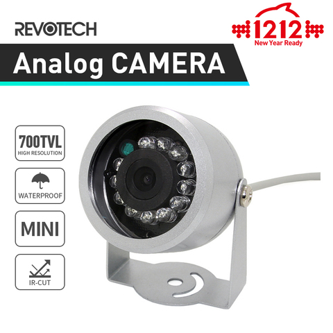 700TVL Mini caméra IP66 étanche 12LED IR Vision nocturne Sony effio-e CCD / CMOS bricolage petite caméra extérieure surveillance vidéo ► Photo 1/6