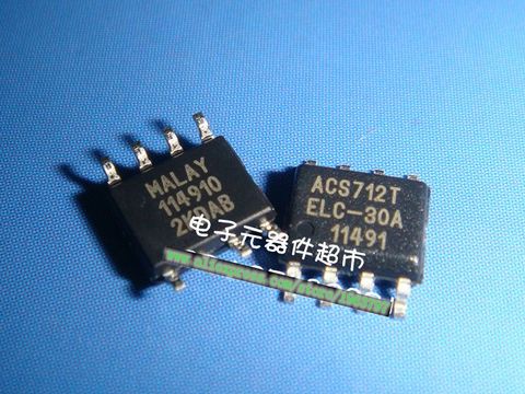 1 pièce par lot, ACS712TELC-30A ACS712 SOP-8, en Stock ► Photo 1/1