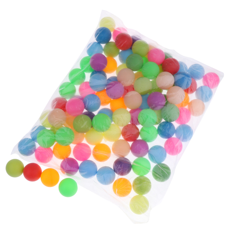 Balles de Tennis de Table, couleur mixte, 40mm, 200 pièces, pour chat, bière, Ping-pong ► Photo 1/6