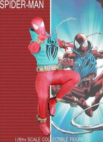 Équipe de prototypage Spiderman avec tissu frabique, Statue 1/6, figurine d'action, jouets miniatures ► Photo 1/5