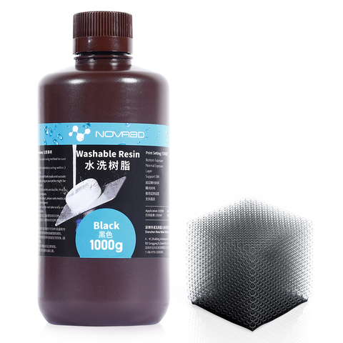 NOVA3D résine lavable à l'eau 3D imprimante UV résine 405nm LCD 3d imprimante photopolymère résine haute qualité impression 3d ► Photo 1/6