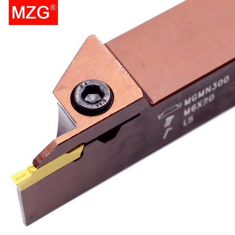 MZG MGEHR – outil de rainurage, avec ressort en acier, rainure plus profonde, 35, 25, 18 mm de profondeur, tour CNC, séparation externe, MGMN, porte-outils ► Photo 1/6