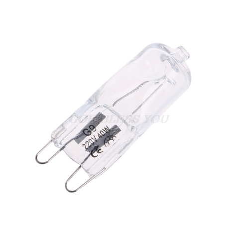 10 pièces/lot G9 Base ampoule halogène lumineuse 40W 230V livraison directe ► Photo 1/6