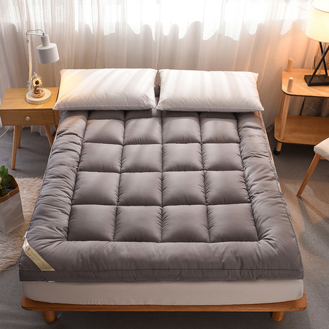 Matelas épais, chaud, doux et confortable, pliable, Tatami, pour dortoir d'étudiants, simple, double, King, Queen Size ► Photo 1/6