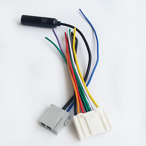 Biurlink-adaptateur de câble d'autoradio | Pour la voiture, l'autoradio et l'antenne, adaptateur de câble pour Nissan ► Photo 1/6