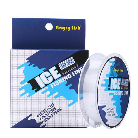 Ligne de pêche sur glace Monofilament Nylon carpe lignes de pêche sur pour le fil de pêche d'hiver ligne de pêche Multifilament Super forte ► Photo 1/6