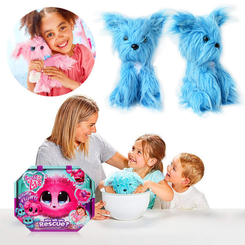 Boîte aveugle Surprise, mini animal de bain, animal de compagnie, chat, chien, lapin, jouet en peluche, poupée de couleur, jouet pour enfants, cadeau compagnon ► Photo 1/6